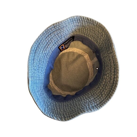 NWT Newhattan Blue Denim Chambray Bucket Hat Cap Small - Picture 6 of 7